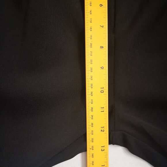 Dazy Ladies Size Medium Black Straight Leg Front Pleats Dress Pants - Picture 11 of 12